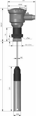 Датчик контроля уровня ДНЕ-4В064-110К44 в России